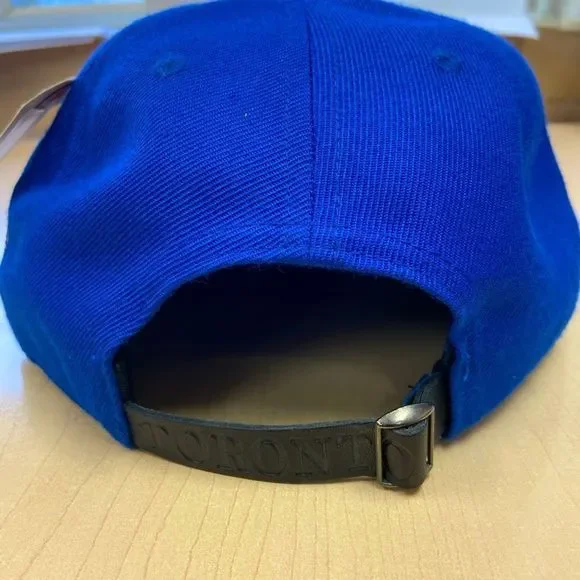 RARE EXCLUSIVE BLUE JAY 38/100 1992 NWT TORONTO BLUE JAYS 5’s WORLD SERIES CAP - Picture 10 of 14